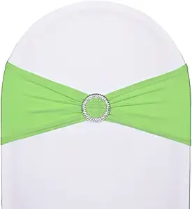 Lime Green Spandax Chair Sash