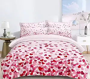 10 Cute Valentine’s Day Bed Covers from Amazon for a Cozy & Romantic Bedroom