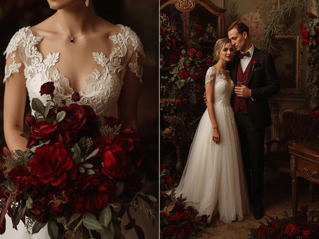 How I’m Planning a Burgundy-Themed Vintage Wedding (Without Going Overboard)