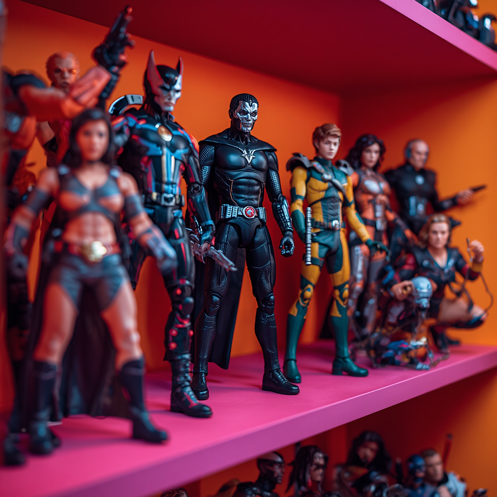 Action Figure Display Ideas That Look Like a Museum