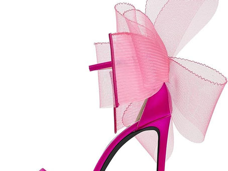 Make a Statement with Fuchsia Pink Wedding Heels