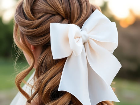 💍 Wedding Hair Bows: Timeless Accessory or Passing Fad?🎀💍