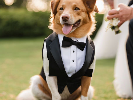 Adorable Wedding Outfits for Your Male Doggy Companions: Perfect for Your Big Day 🐾💍