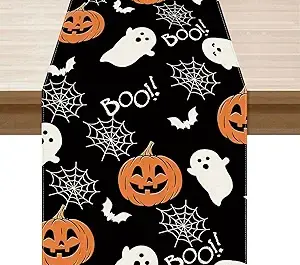 Spooky Halloween Table Runners to Elevate Your Haunted Décor 🕷️🎃🕸️