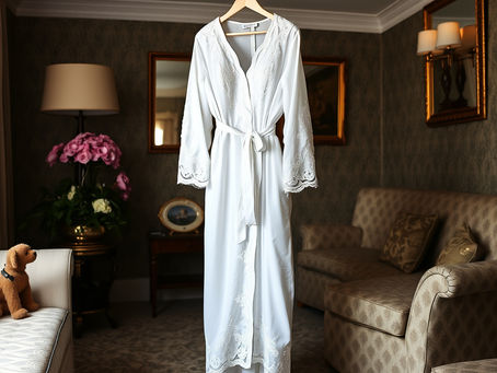 White Bridal Dressing Gowns: The Perfect Getting-Ready Look for Your Wedding Day