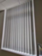 Astralux 1000 Wand Operated Healthcare Blind with Sealed Louvre Weights for Infection Control
