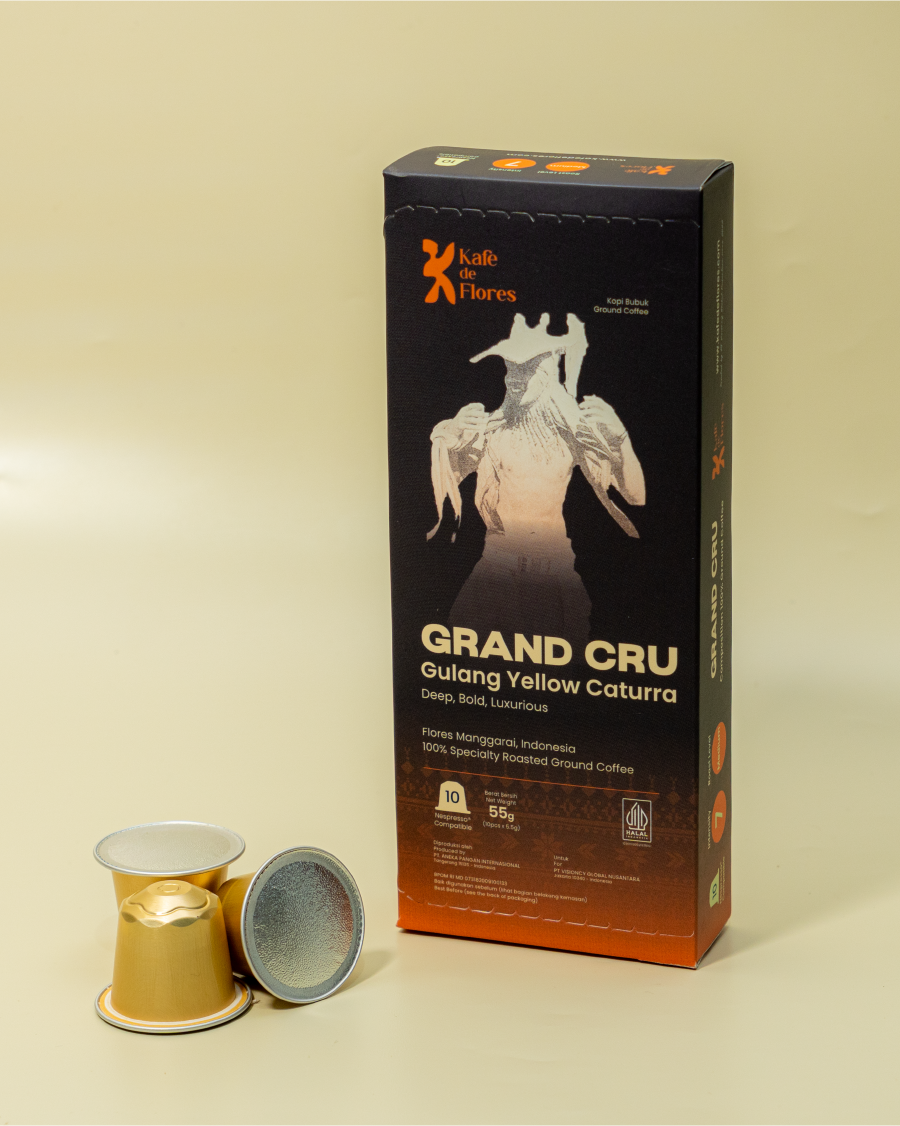 yellow caturra grand cru coffee capsule