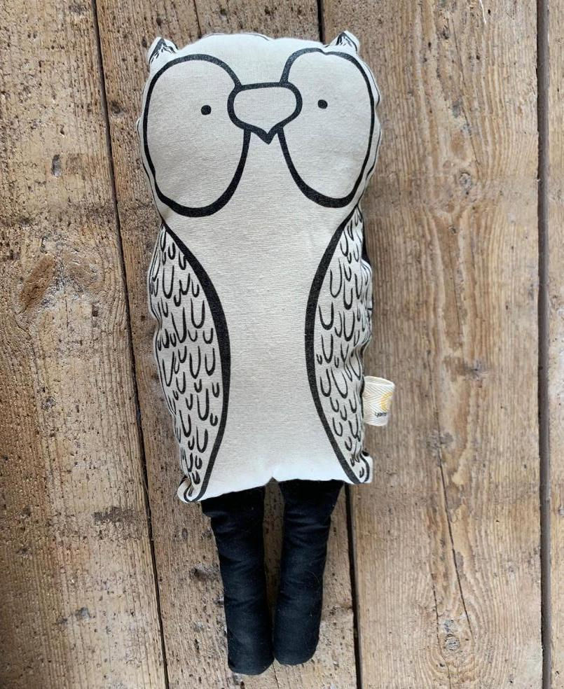OWL Fabric Doll | Designed by hand in Mexico