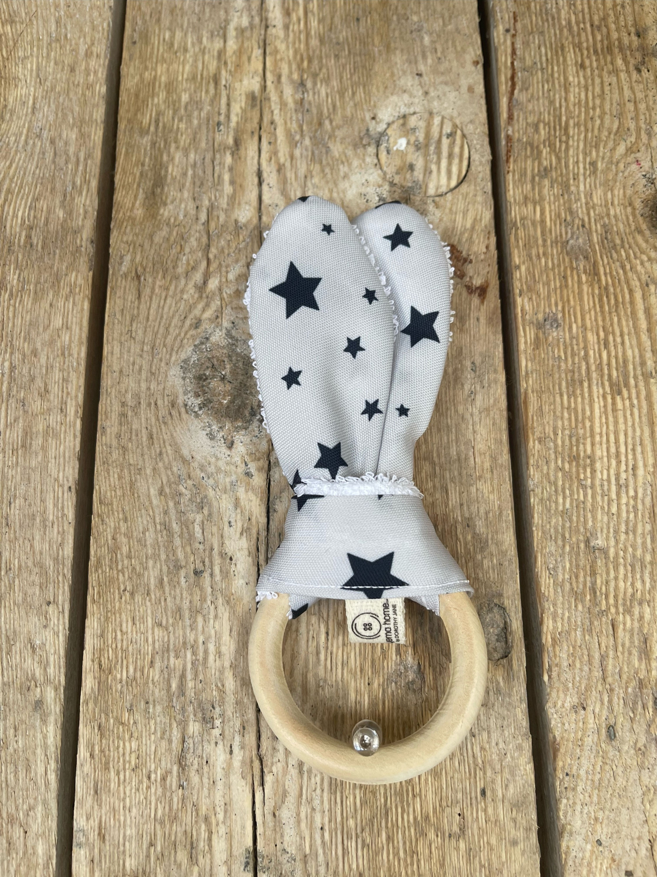 Bunny Ears Ring Teether