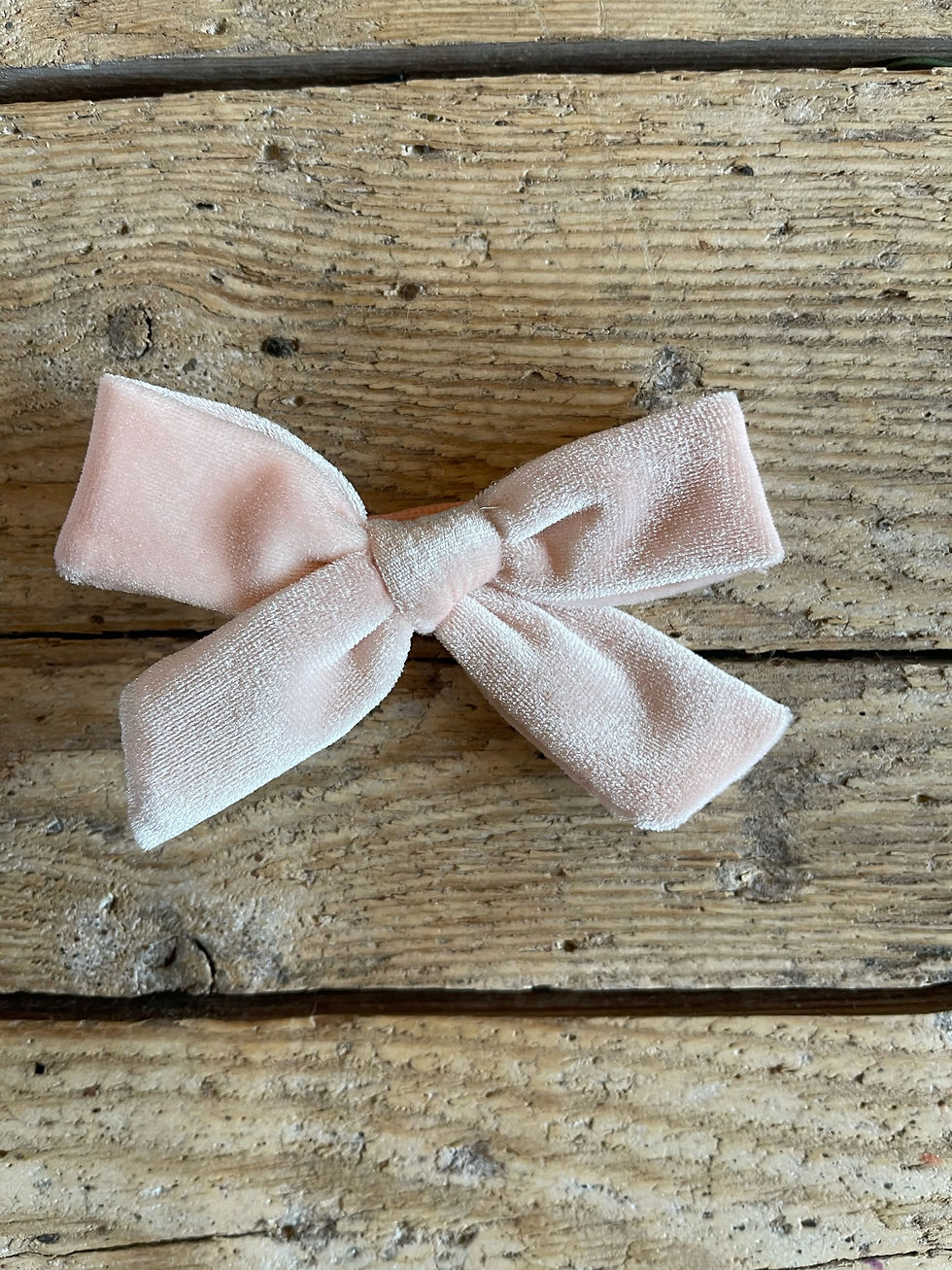 Velvet hair bows for girls