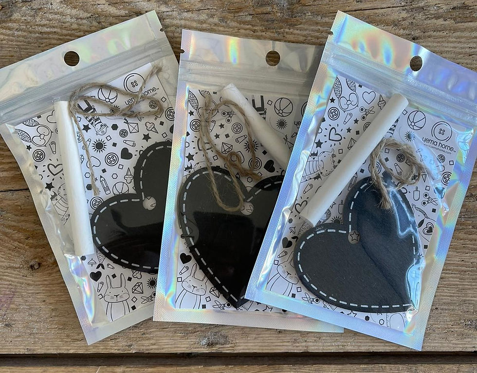 DIY “Blackboard with chalk” kit