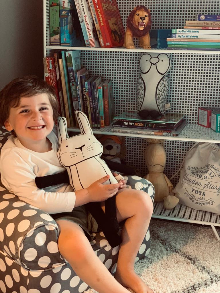 Thumbnail: RABBIT  Fabric Doll | Designed by hand in Mexico