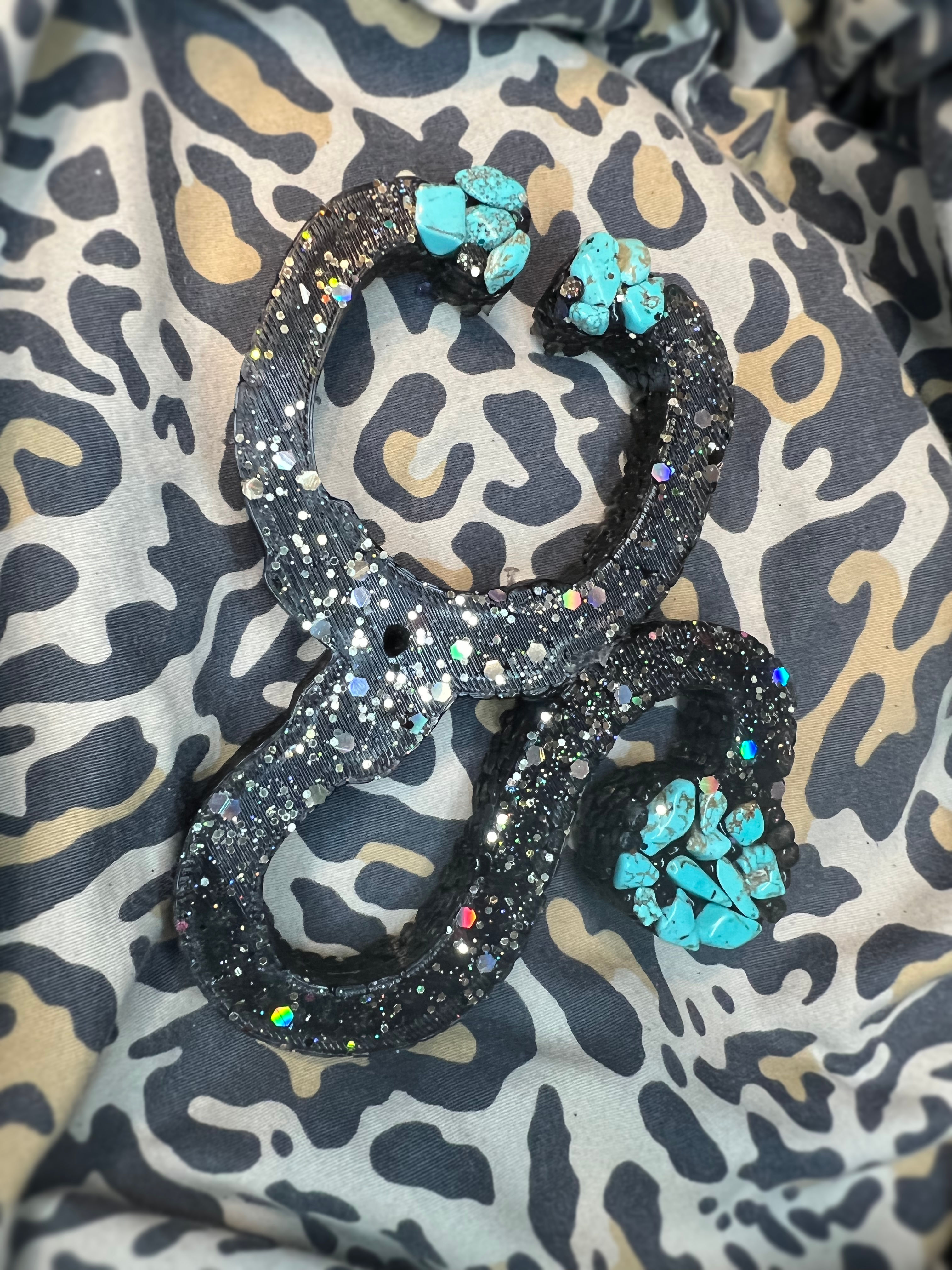 Stethoscope w/turq stone