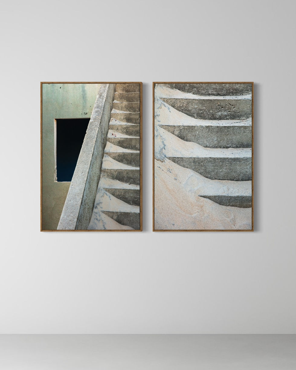 Tempo e Espaço, 2024, diptych
