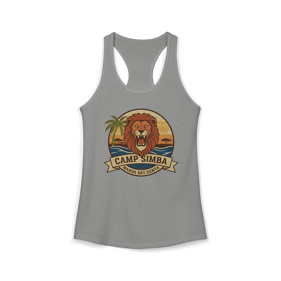 Thumbnail: Camp Simba Women's Racerback Tank