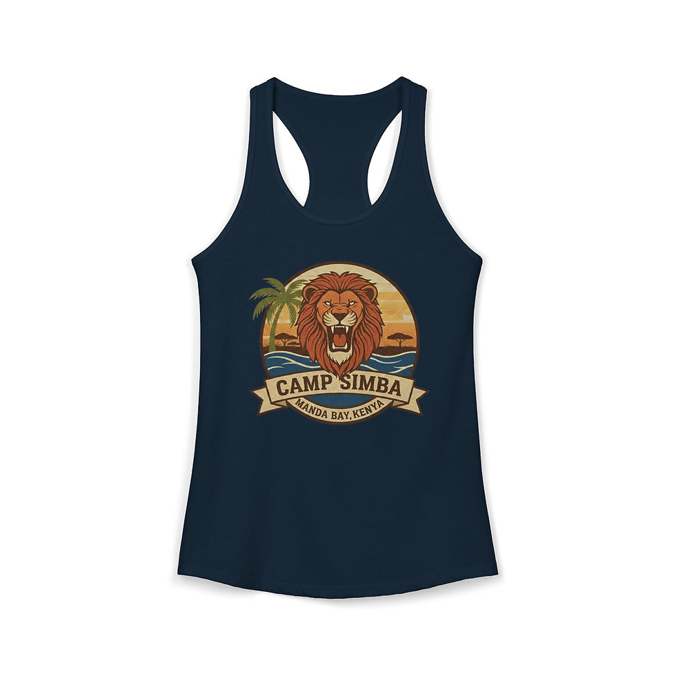 Thumbnail: Camp Simba Women's Racerback Tank
