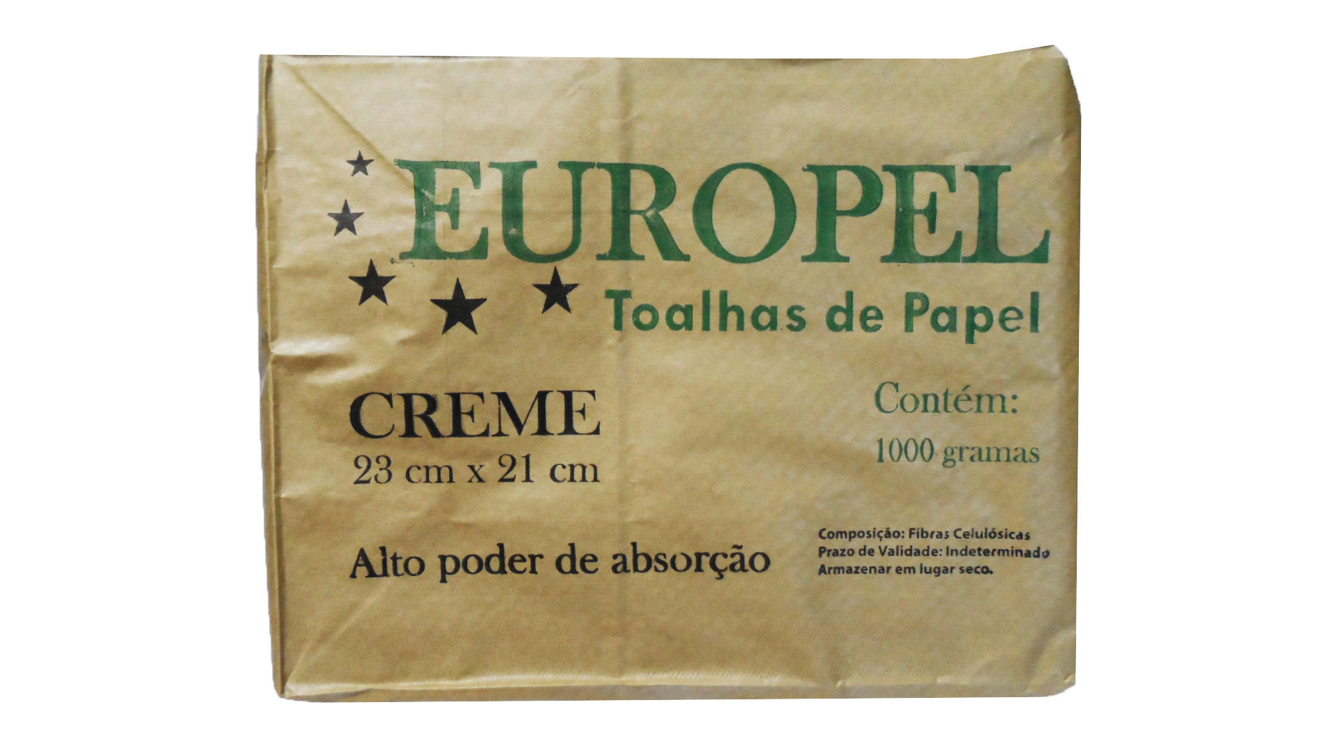 Toalha Interfolhada Creme 1000 GRS 23x21