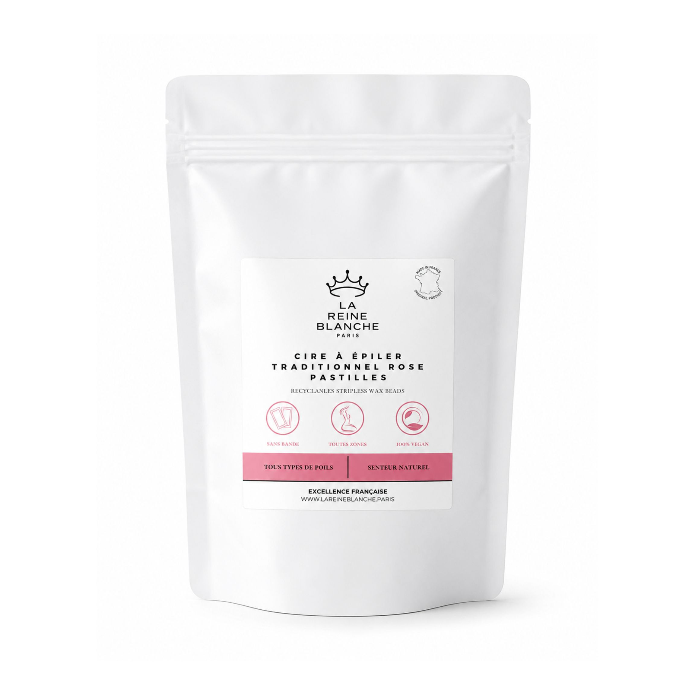 Cire À Épiler Traditionnel Rose Pastilles 800g