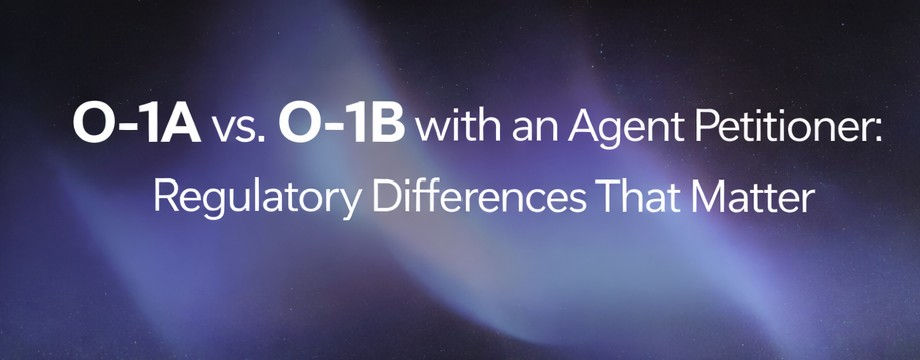 aurora background with title of the blog over it