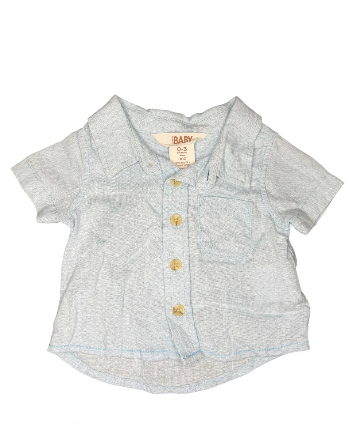 Cotton On Kids Blue Shirt 
