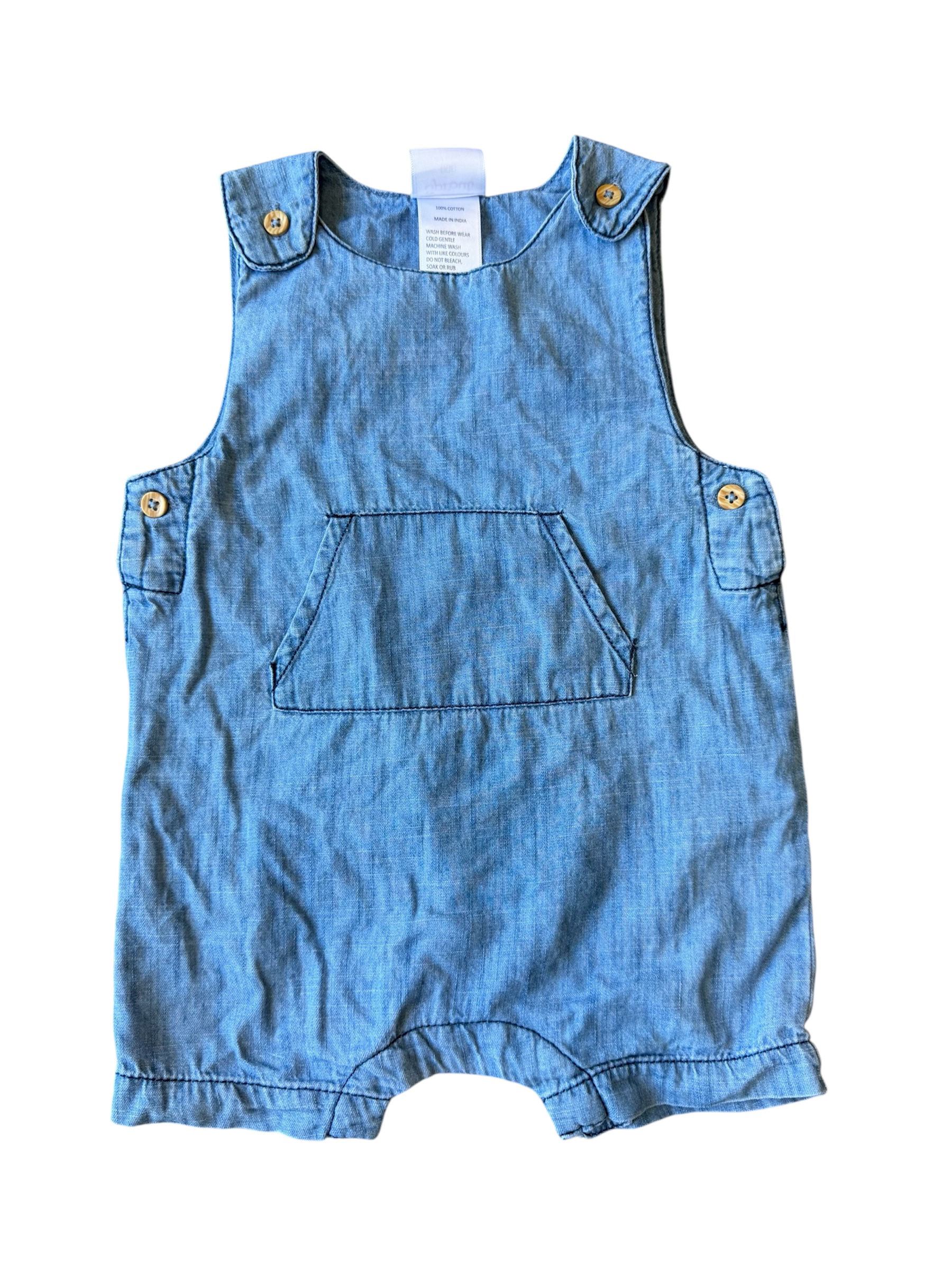 Sprout Denim Look Romper 