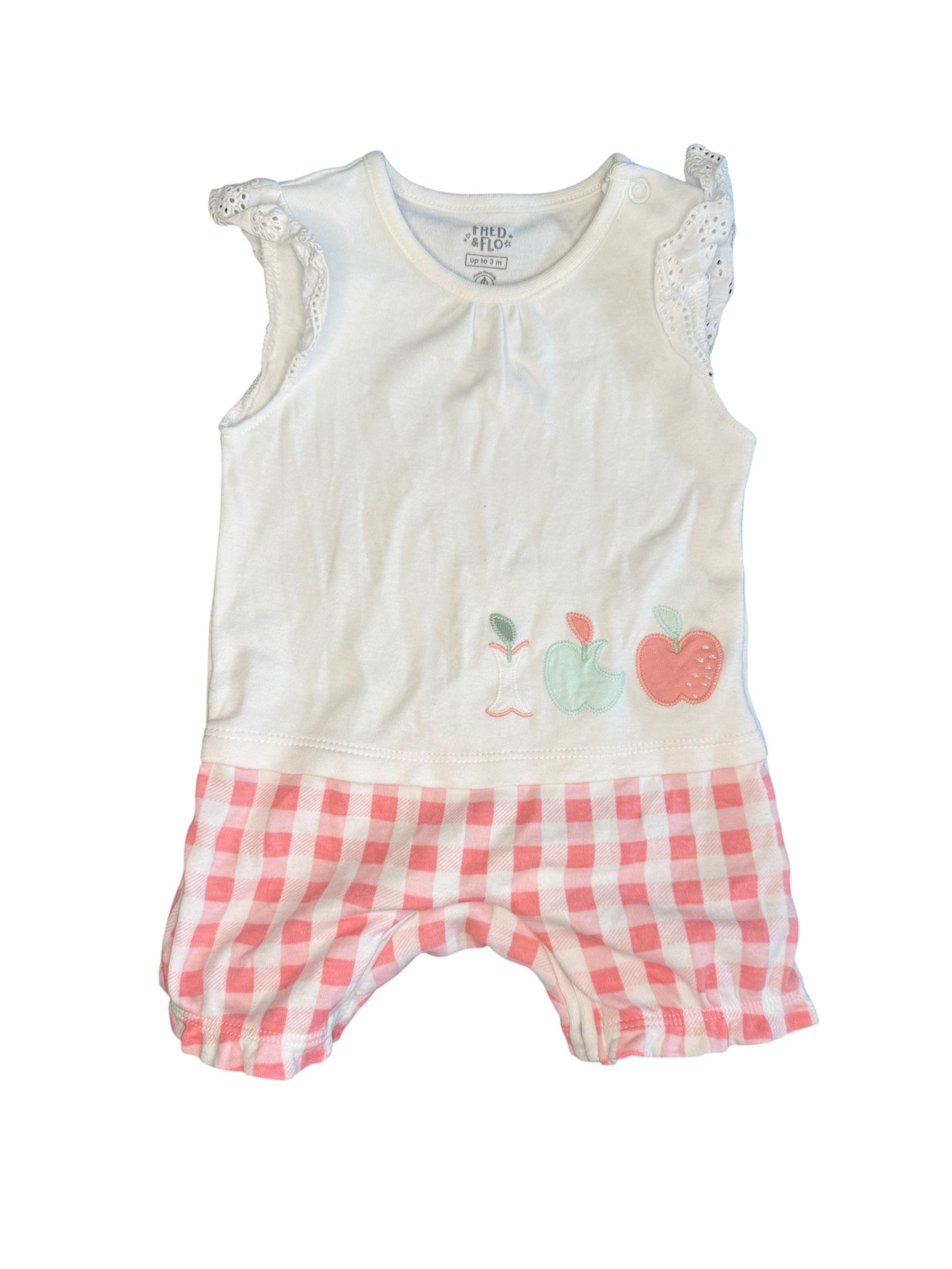 Fred & Flo Apple Romper 