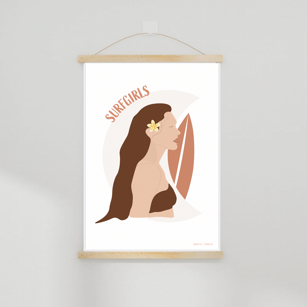Thumbnail: Surfgirls poster no.3
