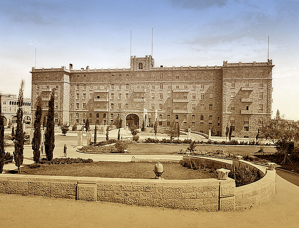 Hotels & Hospitality in the Mandate Period