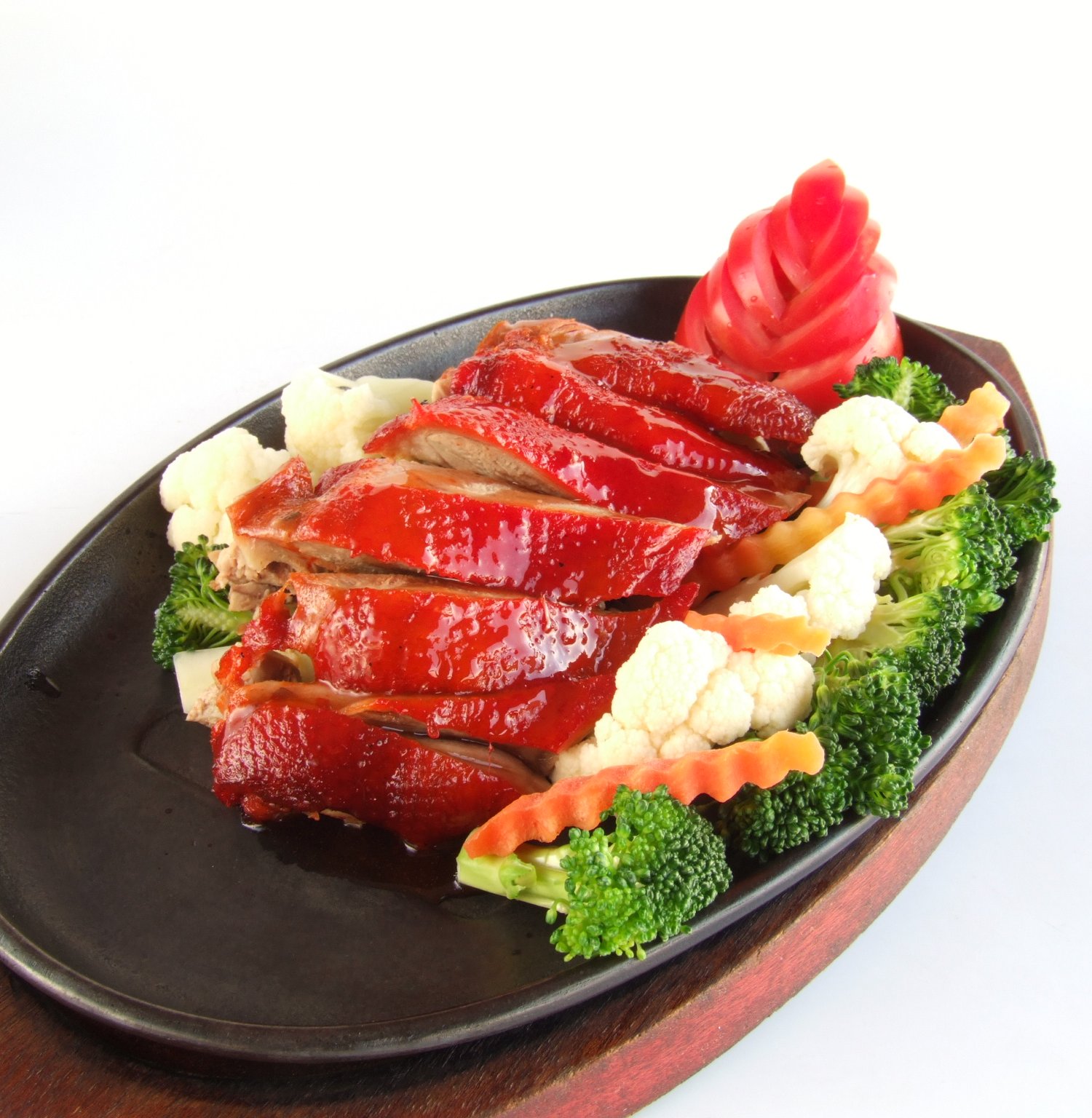 Arranged Food and Objects