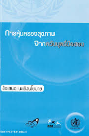 การคุ้มครองสุขภาพจากควันบุหรี่มือสอง
