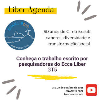 Autismo, circulação da informação e demografia é o tema do Ecce Liber no GT 5 do Enancib 2021
