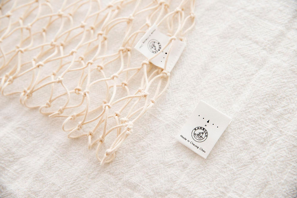 縮圖：手織 漁網袋 (各色)