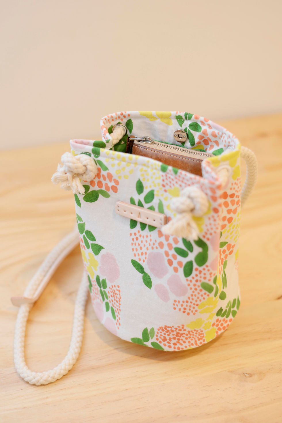 縮圖：B01 日本布版  小袋系列 B 款 Flower Ball: Pink