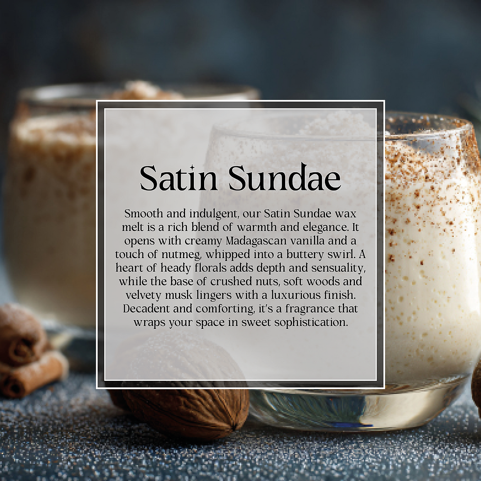 Satin Sundae Wax Melt Bar