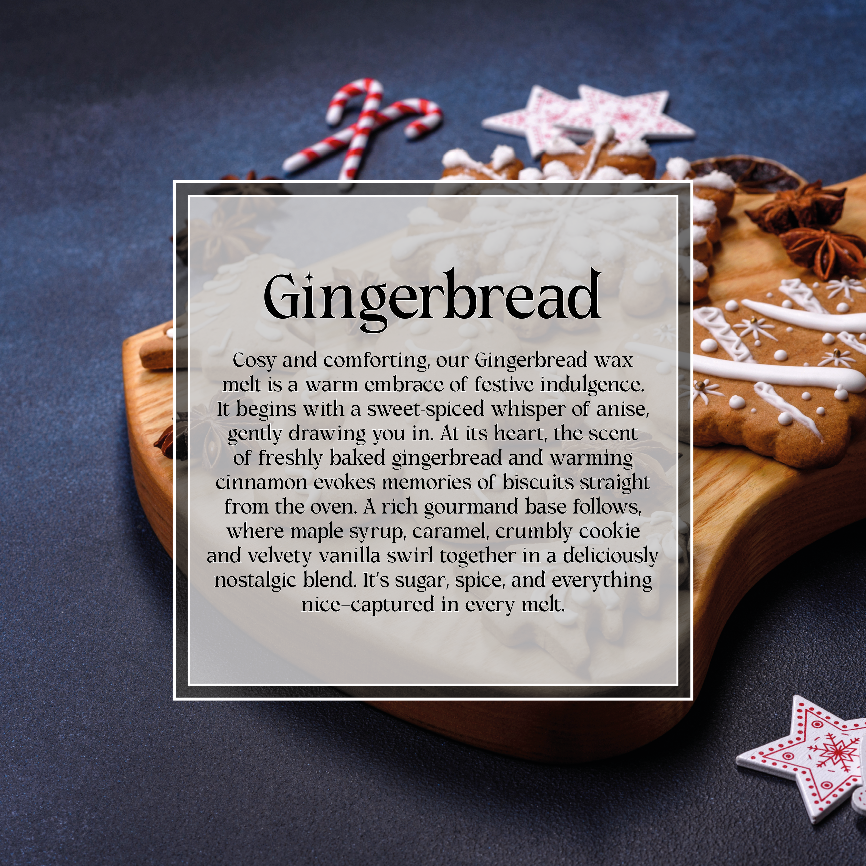 Gingerbread Wax Melt Bar