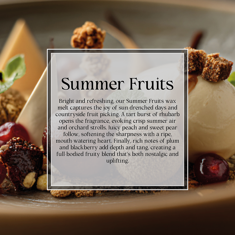 Summer Fruits Wax Melt Bar