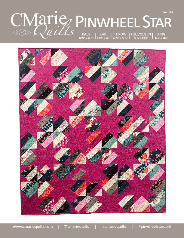 Pinwheel Star PDF Quilt Pattern