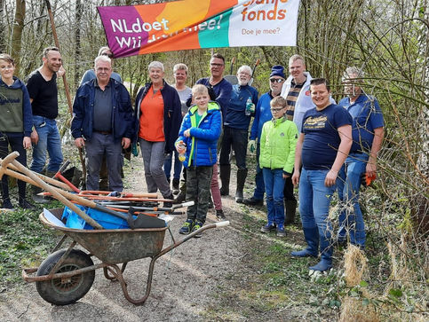 NL DOET in het Ten Boersterbos