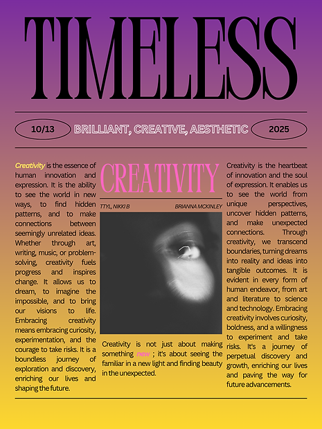 Black and White Simple Creative Quote Typography Newspaper Poster.png