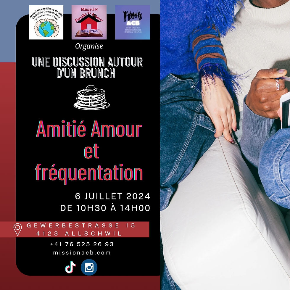Amitié Amour et fréquentations