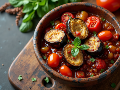 Scopri come preparare la vera caponata siciliana con melanzane e un delizioso gusto agrodolce