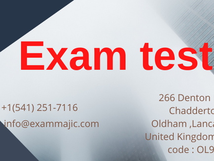 Exam Majic Exams Engine - Complete Exam Questions With Answers, Passed Exams