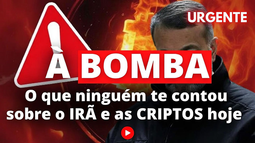 💥 BOMBA HOJE: SURRA no IRÃ despenca CRIPTOS e El Niño traz destruição
