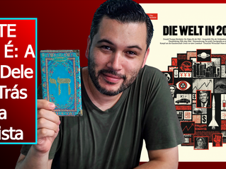 ELON MUSK não é o anticristo, MAS ESTE AQUI É: a cara dele por trás na REVISTA THE ECONOMIST!