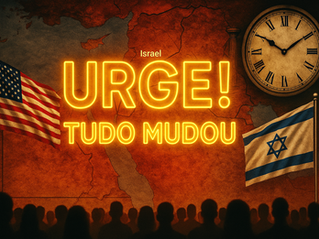 ⚠️ URGE! TUDO MUDOU: TRUMP vai PRESSIONAR ISRAEL pela PAZ — CHEGOU O TEMPO!