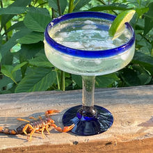 clarified milk mezcal margarita