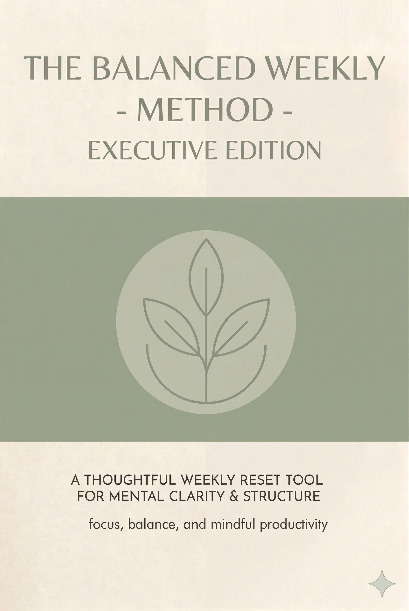The Balanced Weekly Method - Executive Edition