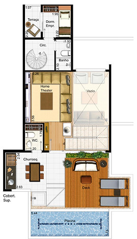 Duplex 220m²