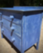 Thumbnail: Hand Painted and Finished Shabby Chic Oak Three Drawer Chest