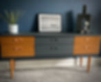 Thumbnail: Mid Century Retro Vintage Schreiber 6 drawer Sideboard